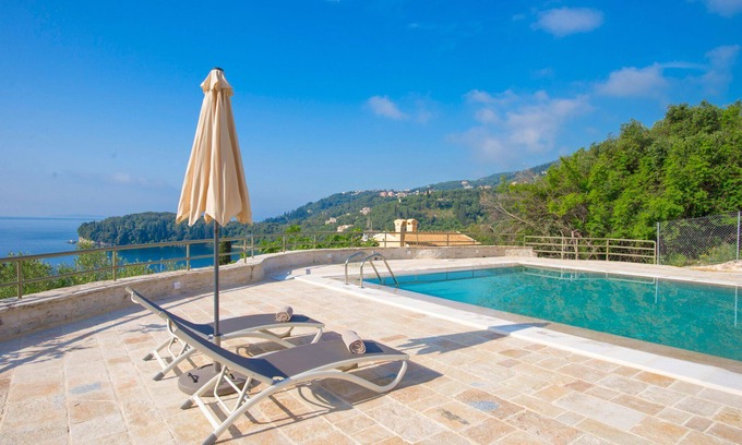 Kalami Cottage | Paleopetres K-Two - Premium Double Suite - sea views - pool - Kalami -