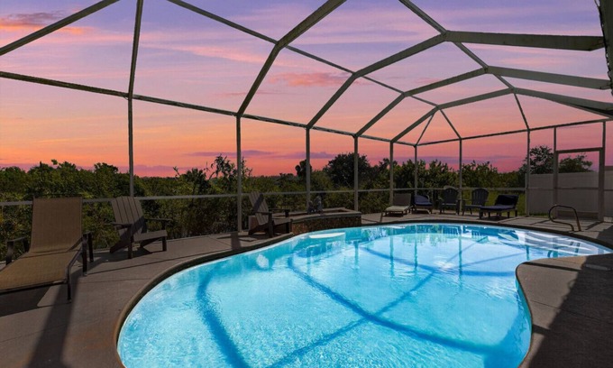 Mariner House | Palm & Play Villa - Heated Pool & Canal!