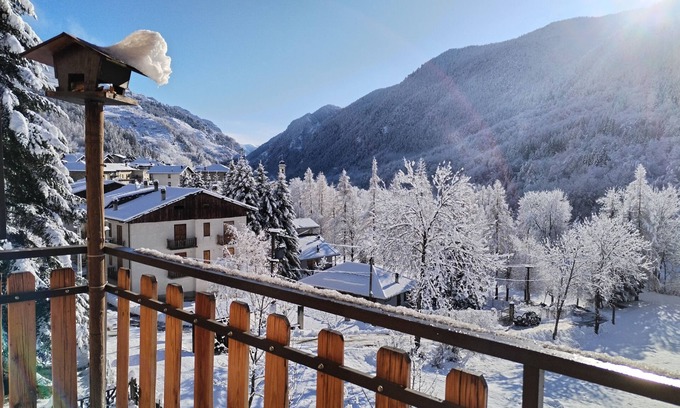 Prazzo Apartment | Panoramic Accommodation Upper Maira ValleynNature - Castori 1, Prazzo Superiore