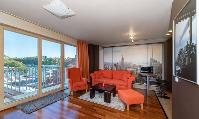 Kaunas Apartment | Panoramic city centre ap by Polo Apartments
