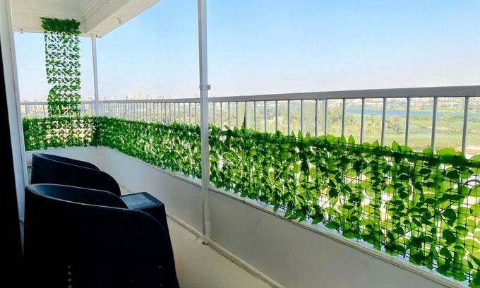 Giza Apartment | Panoramic Nile and pyramids view vintage apartment