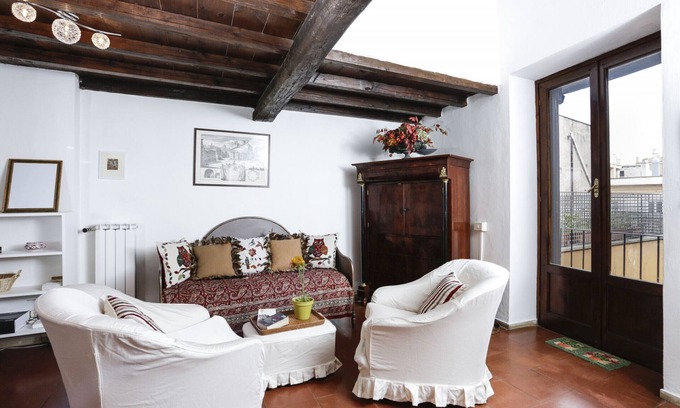 Rione IX Pigna Apartment | Pantheon Romantic Nest with Terrace