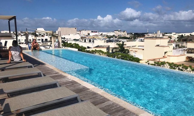 Centro Apartment | Papaya 15 LUXURY 2BR OASIS - Centro - near 5th Ave & Beach-Rooftop Pool