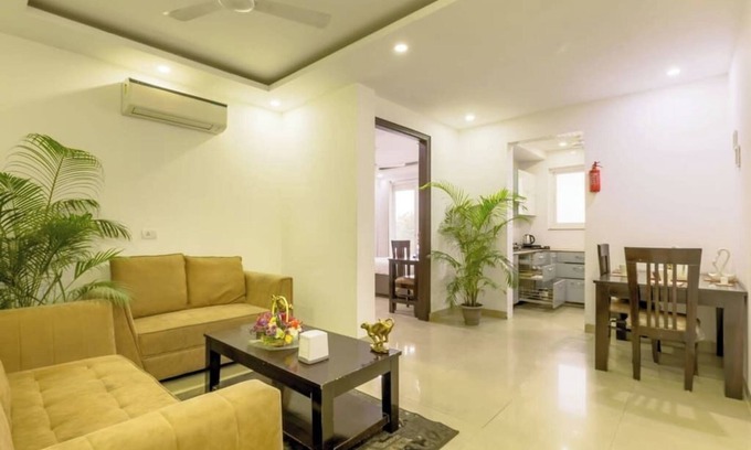Gurugram Apartment | Parfait Street retreat 2Bhk Paras Fortis Balcony