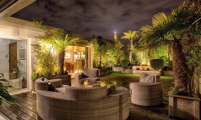 16th Arrondissement Villa | Parisian Luxury Penthouse With Eiffel Tower View