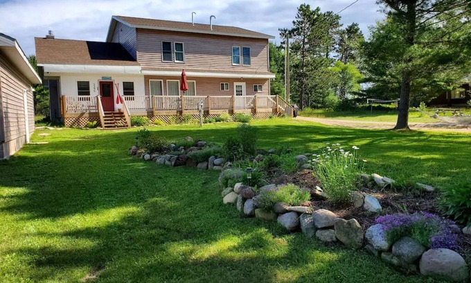 Au Train House | Park Avenue Lodge:Steps from Au Train Beach and ATV Trails!