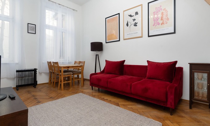 Warszawskie Apartment | Park Strzelecki Two-Level Apartment
