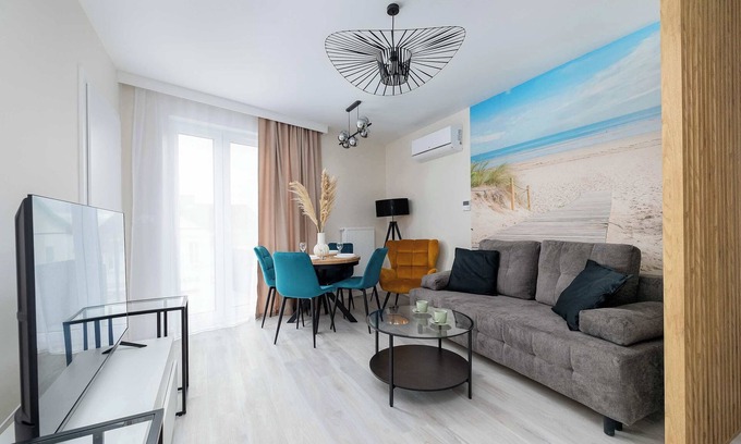 Niechorze Apartment | Parkowa 3 | Stylish Apartment | Close to the Beach