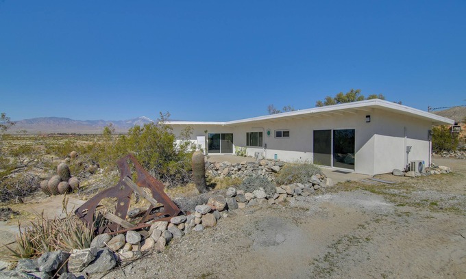 Desert Hot Springs House | Patio & Views: Eccentric Desert Hot Springs Home
