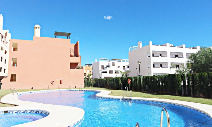 Vera Beach Apartment | PDV Hatutu 1º - Apartment with pool near El Playazo