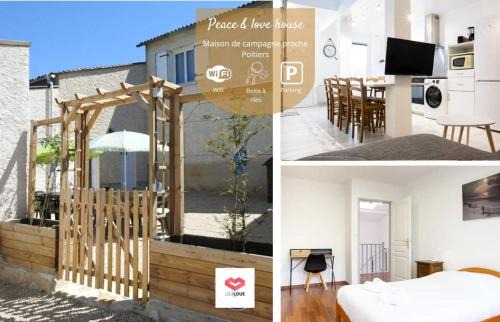 Montamise House | "Peace & love house" en campagne de Poitiers
