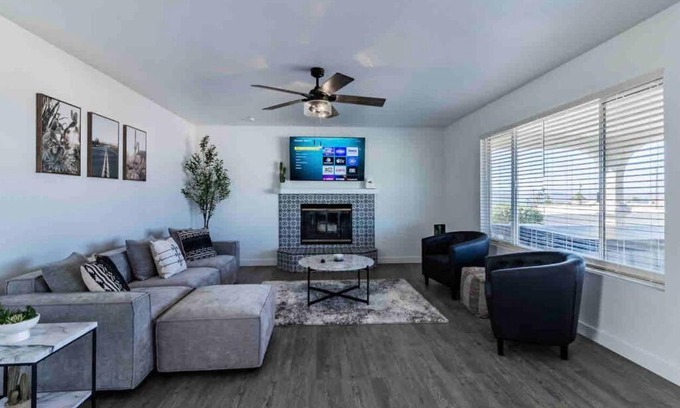 Lake Havasu City House | Peaceful Desert Villa w/Lake View & Spa