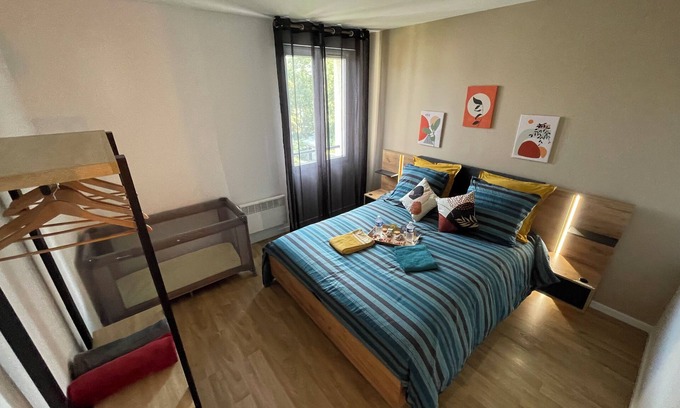 Vaires-sur-Marne Apartment | Peaceful nest close to PARIS and DISNEYLAND