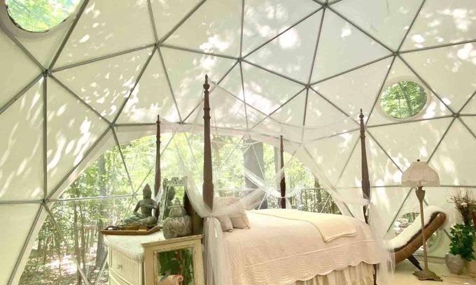 Lake Oconee RV Rental | Peaceful retreat geo dome near lake Oconee