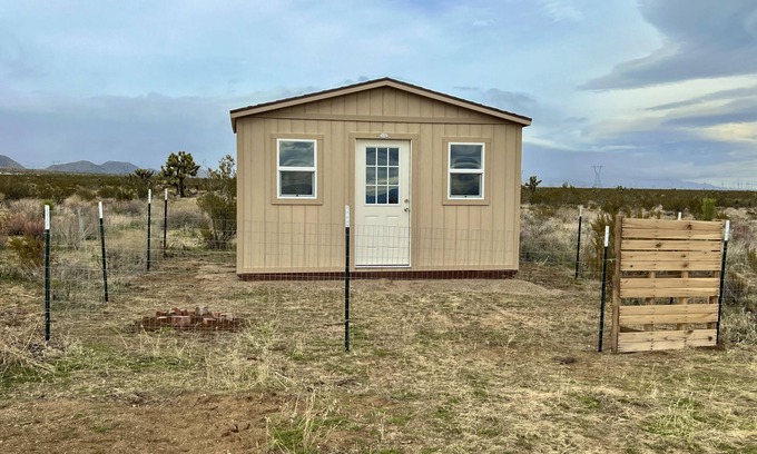Keene Cabin | Peaceful Tiny House/Off-Grid Cabin on 10 Acres of High Desert Beauty