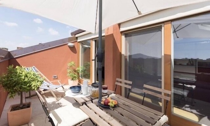 Porta Genova House | Penthouse in a green oasis on the Navigli