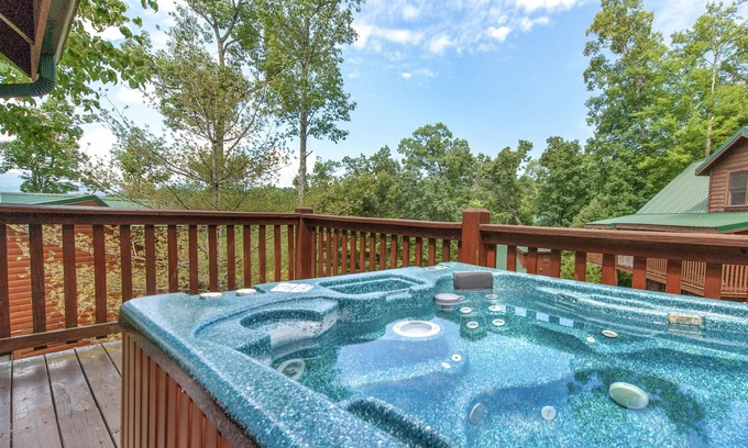 Black Bear Falls Cabin | Perfect for Two Couples with Two King Suites, a Hot Tub + Pool Table
