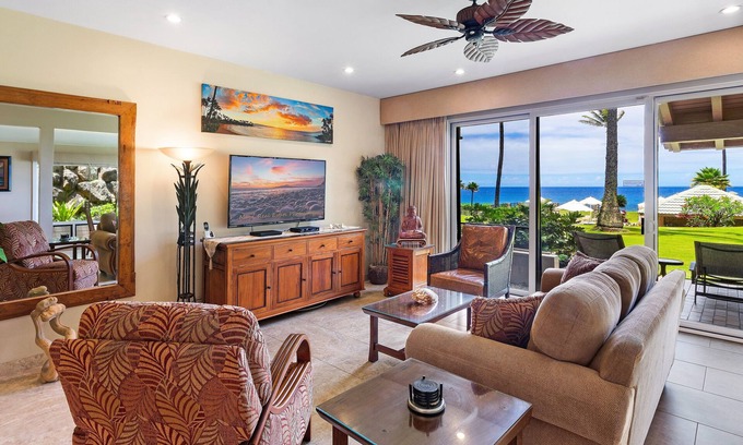 Napili Villa | Perfect Time to Enjoy Maui & Save $ ~ NICE OCEAN FRONT Villa- (25 G-5) ~ Platinum Maui Vacations