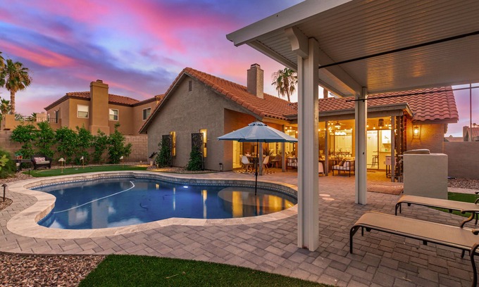 Casa Rica North House | Perfectly Perfect in Scottsdale! Hot Pool! Woof!
