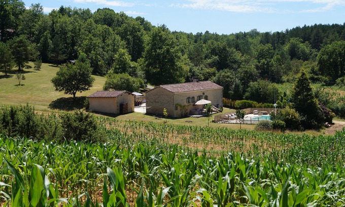 Sainte-Alvere-Saint-Laurent-les-Batons House | Perigordian house with swimming pool "Les Combettes"