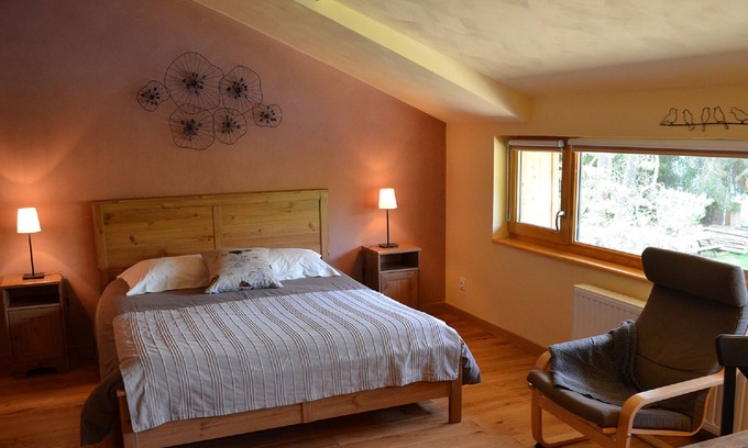 Monlet Bed & Breakfast | Perle room bathroom - La maison du Lac
