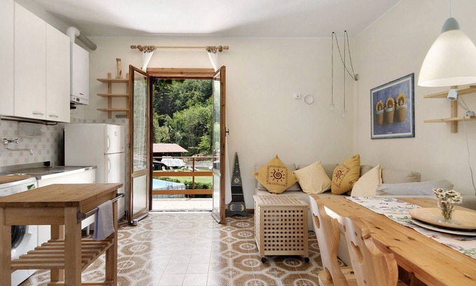 Borzonasca Apartment | Pet-Friendly Apartment with Mountain View, Shared Pool & Wi-Fi