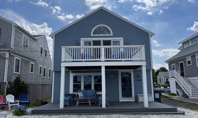 Sagamore Beach House | Pet Friendly Beach House - Sleeps 7, Across Street from Private Sagamore Beach