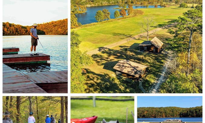 Potosi Cabin | Pet-Friendly Bluff Cabin by Sunnen Lake