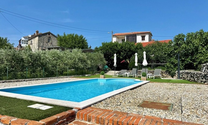 Brzac House | Pet-Friendly Holiday Home Lara with Pool and Sea view