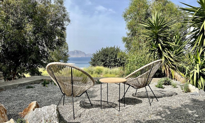 Vlicha Apartment | Petra Residence, Giardino in Lindos