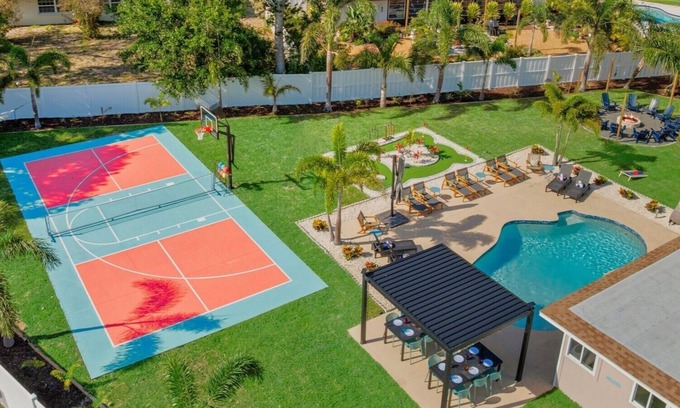 Pine Lakes House | Pickleball, Free Heated Pool, BBall, MiniGolf, FirePit, Close 2 AMI Beaches, IMG