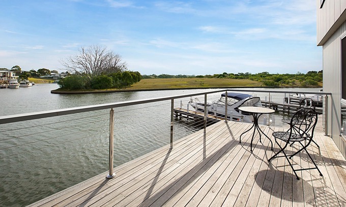 Paynesville House | Pier 37 - Light and modern, this stylish property offers genuine waterfront