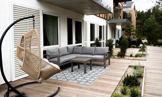 Nida Apartment | Pinecone terrace - 2 bedrooms apartment with terrace Nida