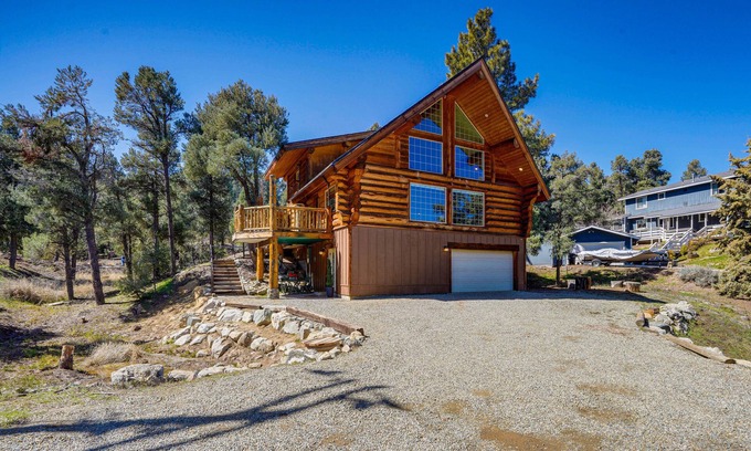 Frazier Park Cabin | Pinon Pines Vacation Rental: Hike, Bike & ATV!