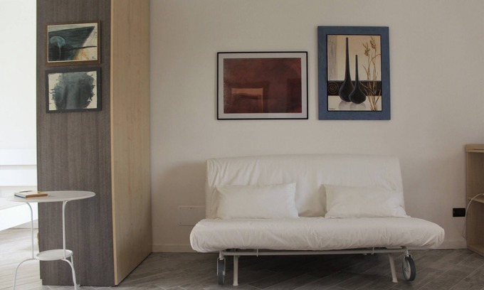 Pioppi Apartment | PioppiHouse Holiday House. Large independent suite with sea view terrace