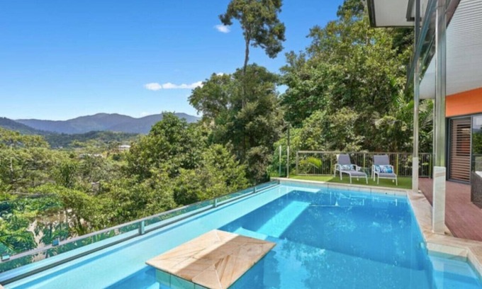 Edge Hill House | Planchonella Rainforest Pavilion- Luxury Rainforest Retreat with Panoramic Views & Pool