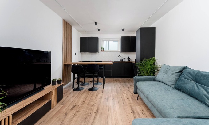 Pradnik Bialy Apartment | Pleszowska Deluxe Apartment #1B