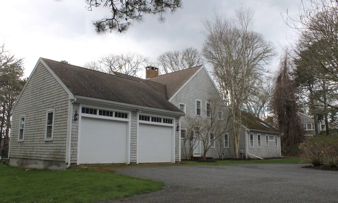 West Brewster House | Pond Front Overlooking Scenic Lower Mill Pond with Dock