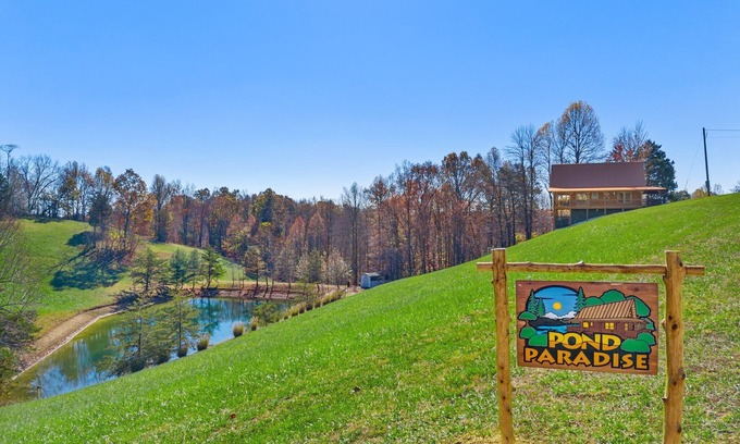 Rogers Cabin | Pond Paradise at Red River Gorge