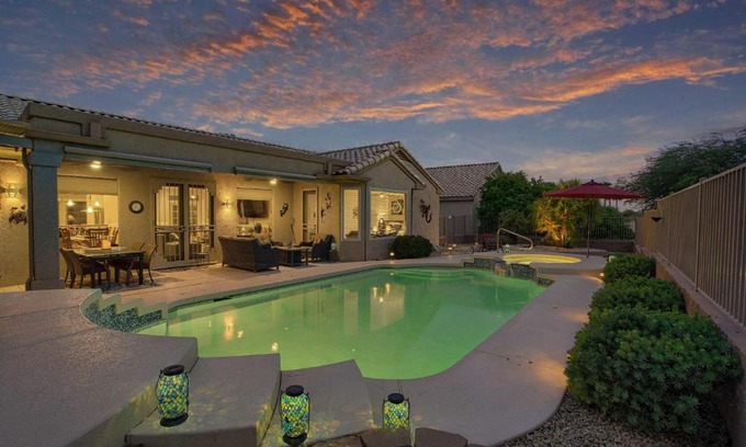 Surprise House | Pool and Spa Home on Golf Course in Surprise!