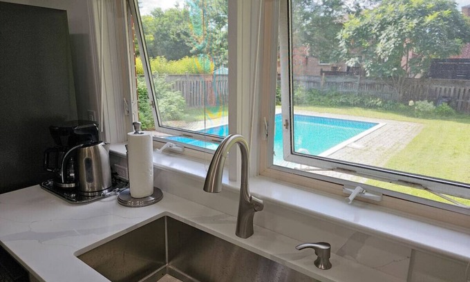 Burlington House | Pool, Foosball, 2 living rms