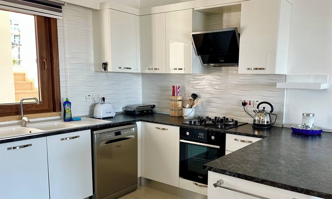Esentepe Apartment | Poolside 2 Bedroom Vacation Rental With Garden Terrace