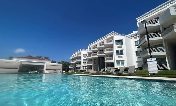 Zarzal Condo | Poolside Penthouse on Natural Caribbean Beach