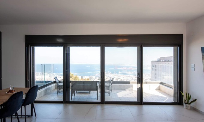 Haifa Apartment | PORT CITY HAIFA-3 Bdrms BAY VIEW Luxury