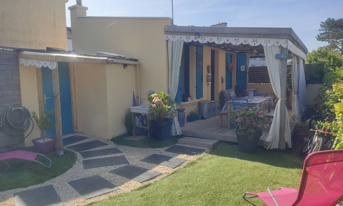 Ploudalmezeau House | Portsall: "TY Kreol"charmante Maisonnette Calme, Tout Confort, a 2 pas du Port