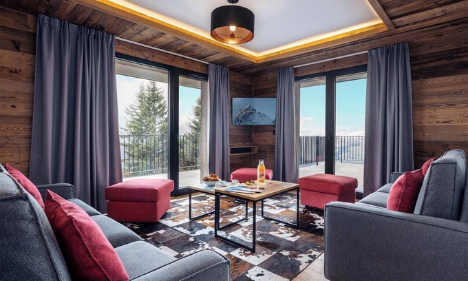 La Rosiere Condo | Près du centre | Vue imprenable sur la vallée