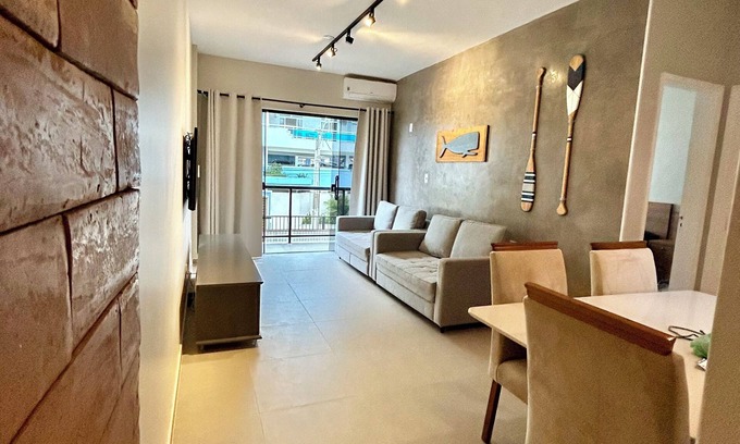 Algodoal Apartment | Praia do Forte - Frente ao Mar - Pé na Areia