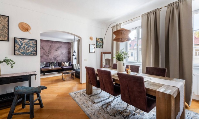 Mala Strana Apartment | Premium 3BDR Retreat Steps from Charles Bridge
