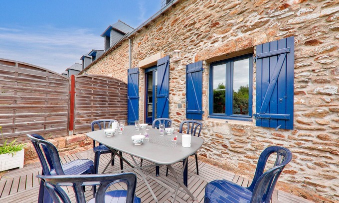 Le Tour-du-Parc Ski Chalet | Pretty house for 5 at presqu'île de Rhuys