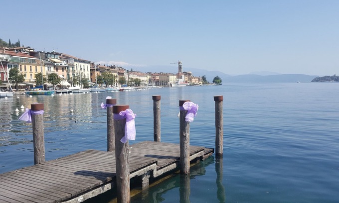 Portese House | PRETTY PORTION OF INDEPENDENT VILLA A FEW STEPS FROM THE LAKE Free Wifi